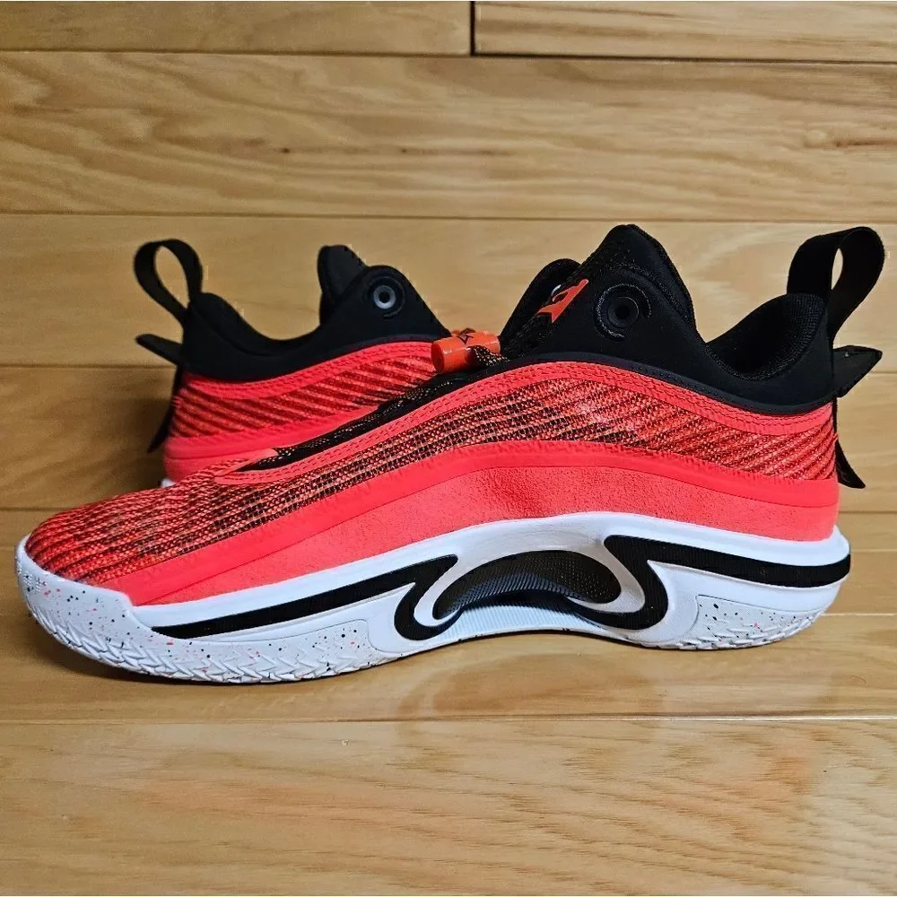 Air Jordan XXXVI 36 Low Size 10 Basketball Shoe Infrared Red Black DH0833-660